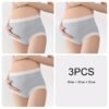 3PCS High Waist Maternity Comfort Panties