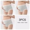 3PCS High Waist Maternity Comfort Panties