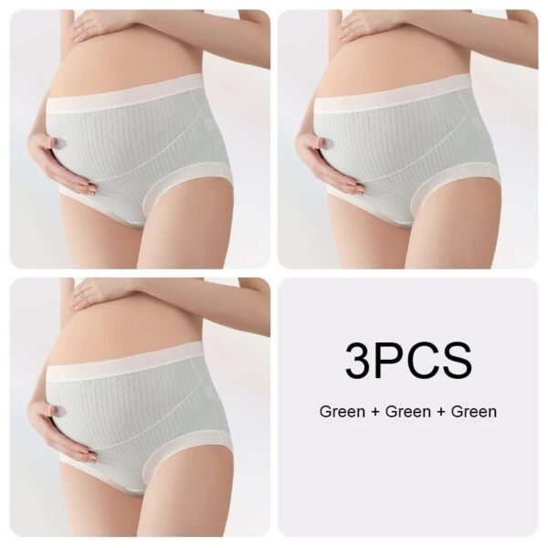 3PCS High Waist Maternity Comfort Panties