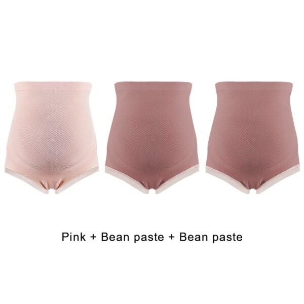 3PCS High Waist Maternity Panties – Adjustable Belly Support