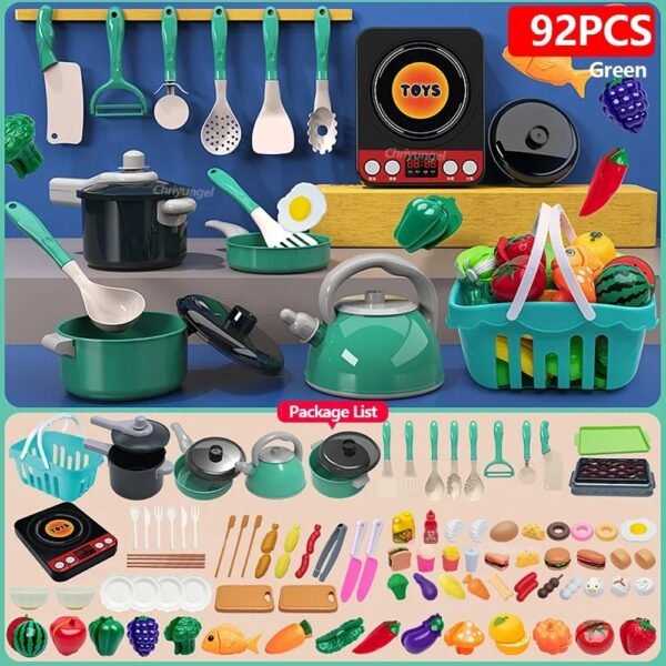 Chriyungel Kids Kitchen Toys Set – Educational Pretend Play