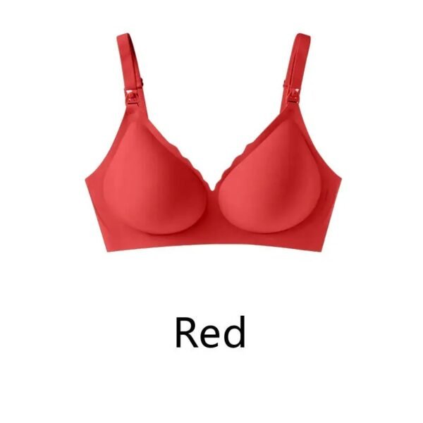 Seamless Maternity Nursing Push-Up Bra