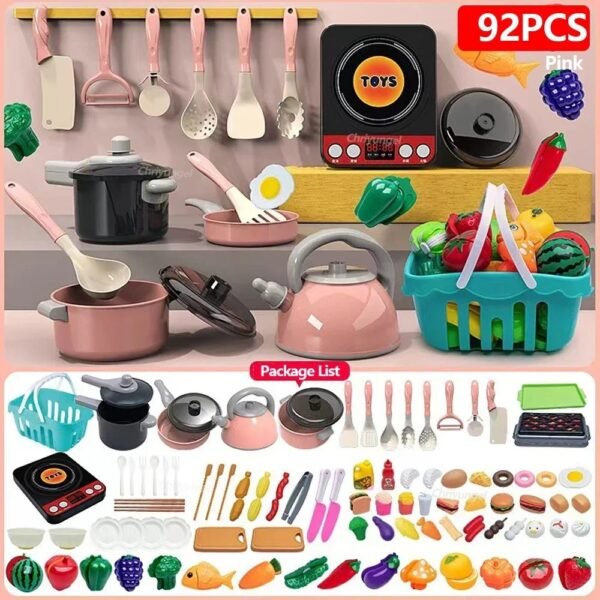Chriyungel Kids Kitchen Toys Set – Educational Pretend Play