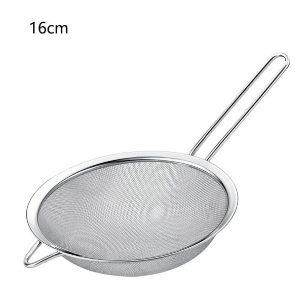Stainless Steel Kitchen Sieve & Strainer Set