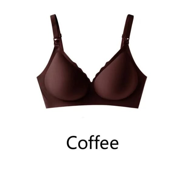Seamless Maternity Nursing Push-Up Bra