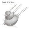 Stainless Steel Kitchen Sieve & Strainer Set