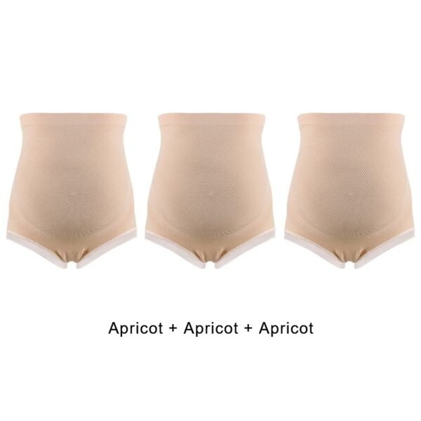 3PCS High Waist Maternity Panties – Adjustable Belly Support