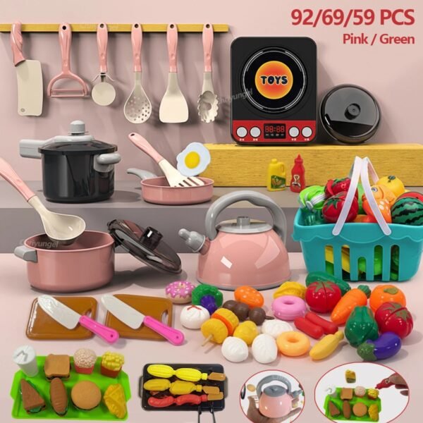 Chriyungel Kids Kitchen Toys Set – Educational Pretend Play