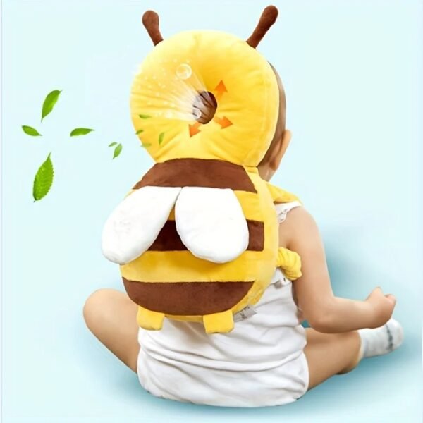 main-image-2 Little Bee Baby Pillow – Breathable Anti-Fall Head Protector