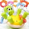 Rechargeable Turtle Bath Toy – Bathtub Fountain Sprinkler