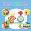 Cute Monkey Spinning Water Wheel – Baby Bath Toy