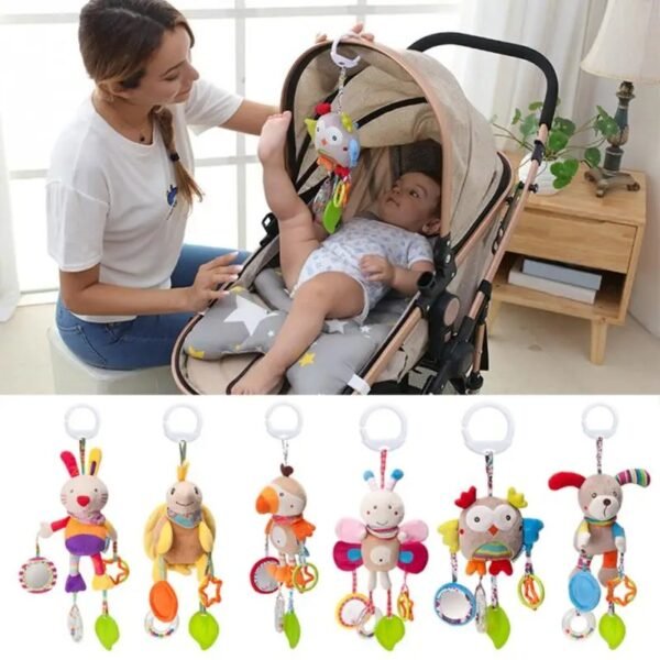 main-image-2 Newborn Plush Stroller Hanging Rattle Toy
