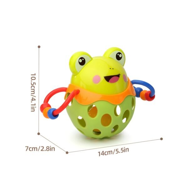 Cartoon Soft Animal Grab Ball Rattle Toy
