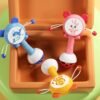 Baby Rattle Teether Hand Bell Toy 0-18M