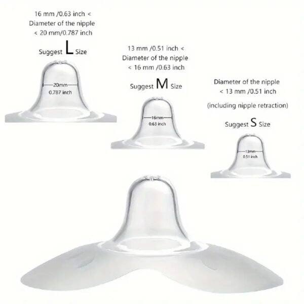 main-image-2 Silicone Nipple Protectors – Soft Breastfeeding Shields