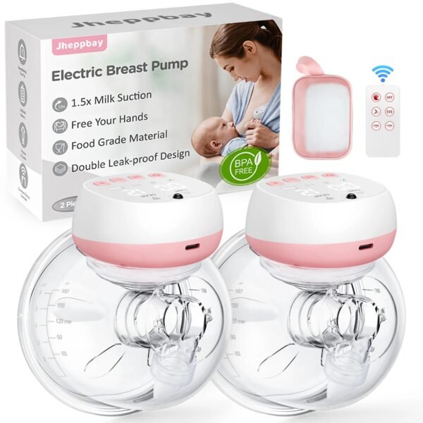 main-image-2 Electric Wearable Breast Pump – Silent USB Milk Extractor