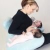 Twin Nursing & Pregnancy Pillow for Feeding Comfort