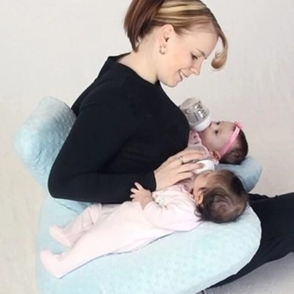 Twin Nursing & Pregnancy Pillow for Feeding Comfort