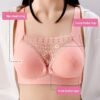 Open Front Maternity Nursing Bra – Wireless & Anti-Sag