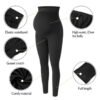High-Waist Maternity Support Leggings