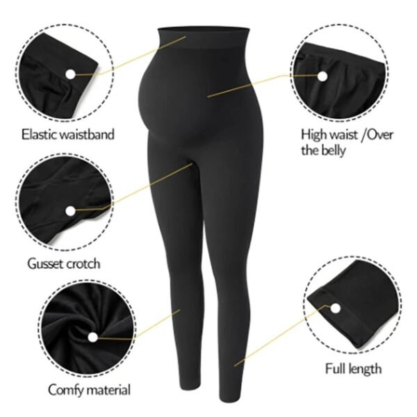High-Waist Maternity Support Leggings