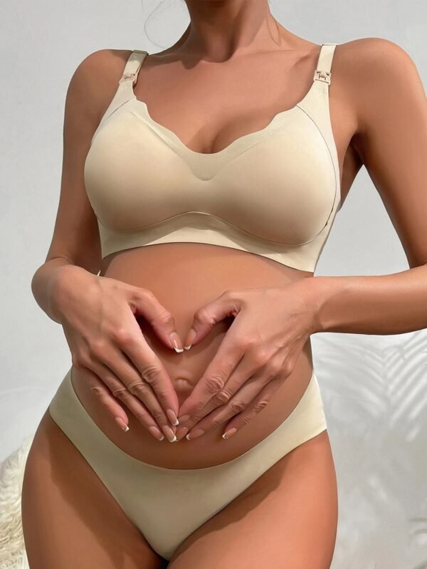 main-image-3 Wireless Seamless Maternity Nursing Push-Up Bra