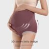3PCS High Waist Maternity Panties – Adjustable Belly Support