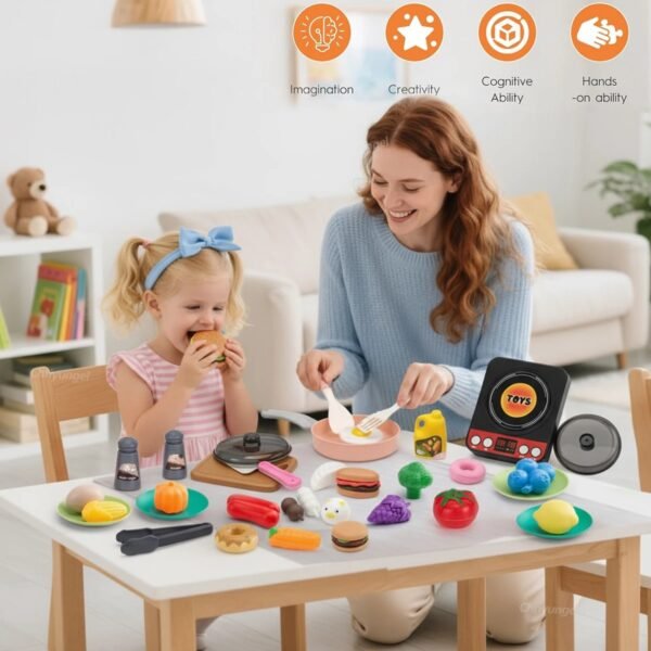 Chriyungel Kids Kitchen Toys Set – Educational Pretend Play