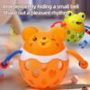 Cartoon Soft Animal Grab Ball Rattle Toy