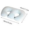Twin Nursing & Pregnancy Pillow for Feeding Comfort