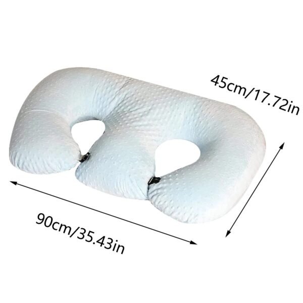 Twin Nursing & Pregnancy Pillow for Feeding Comfort