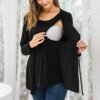 main-image-3 Autumn Winter Maternity Nursing Top Long Sleeve