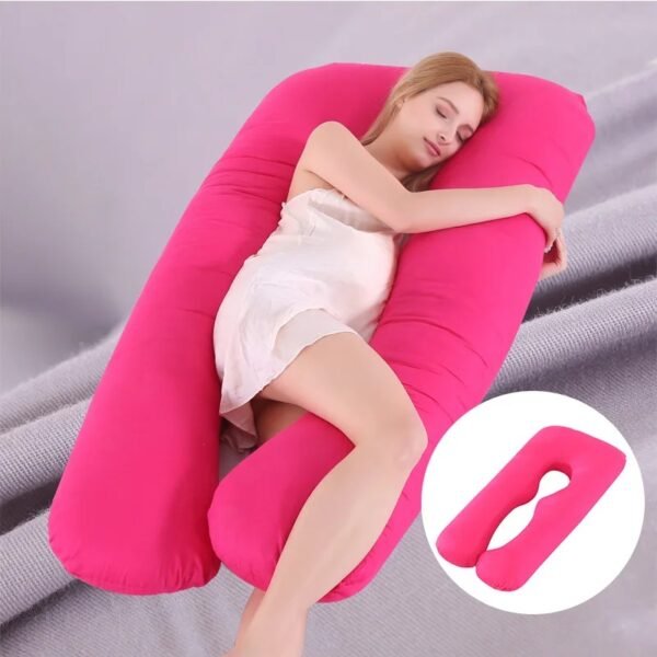 main-image-3 U-Shape Pregnancy Pillow for Maternity Sleep Support