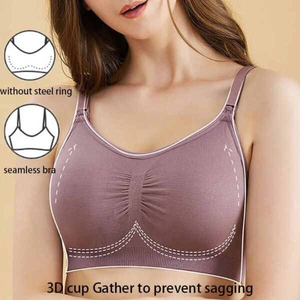 Hands-Free Pumping Nursing Bra – All-Day Comfort