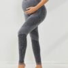 High Waist Maternity Leggings Tummy Control
