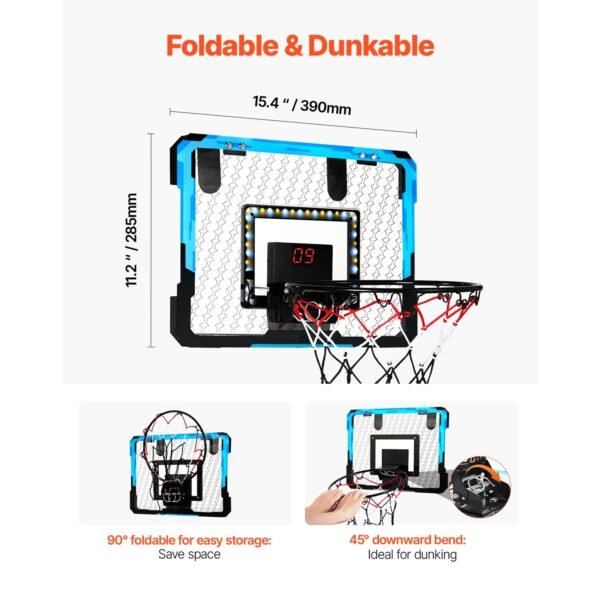 Kids Foldable Basketball Hoop