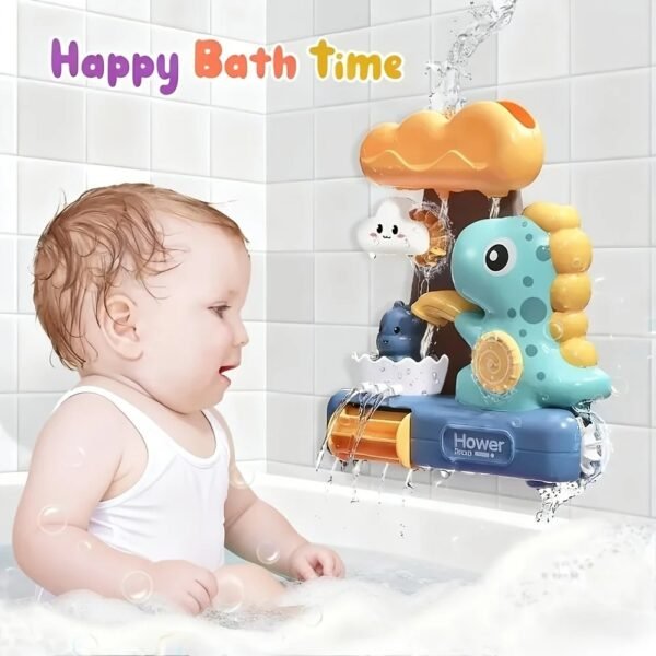 Dinosaur Baby Bath Toy – Soft Shower Head Set
