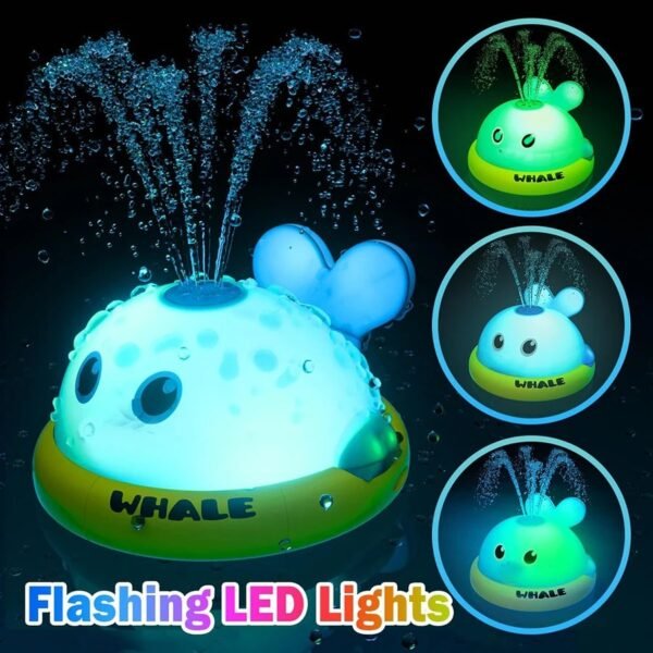 main-image-4 Baby Light Up Whale Bath Toy – Sprinkler & Fountain Bathtub Toy