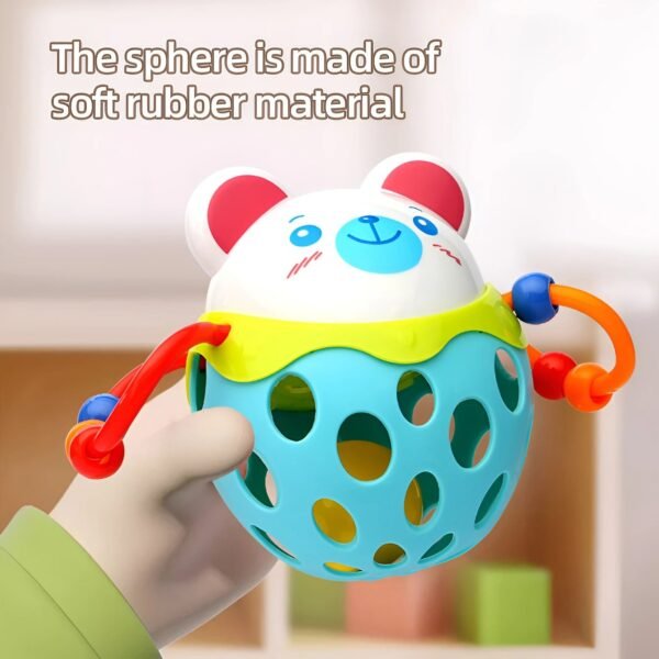 Cartoon Soft Animal Grab Ball Rattle Toy