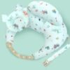 Multifunction Nursing Pillow with Shoulder Strap