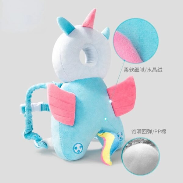 Newborn Headrest Security Pillow – Baby Fall Protection Cushion