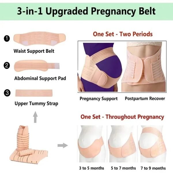 Maternity Belly Support Band – Adjustable Brace