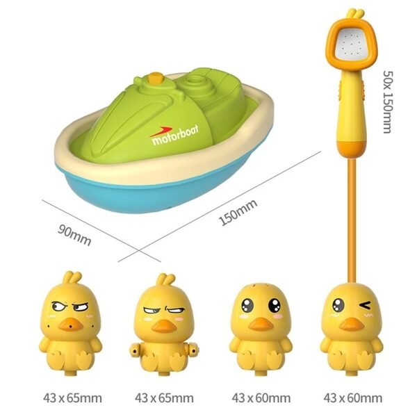 Cute Duck Baby Bath Toy – Electric Water Spray