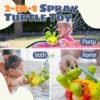 Rechargeable Turtle Bath Toy – Bathtub Fountain Sprinkler