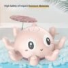 Electric Octopus Bath Toy – LED Water Spray for Kids
