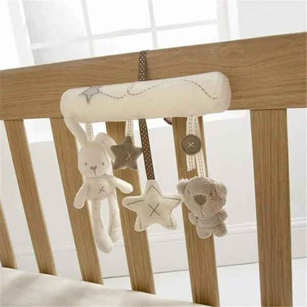 main-image-5 Soft Rabbit Plush Hanging Rattle Toy
