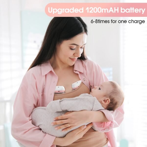 main-image-5 Electric Wearable Breast Pump – Silent USB Milk Extractor