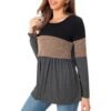 main-image-5 Maternity Nursing T-Shirt Long Sleeve Patchwork