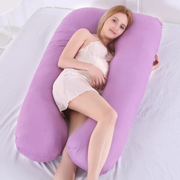main-image-5 U-Shape Pregnancy Pillow for Maternity Sleep Support