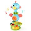 Baby Cartoon Rattle Toy with Suction Cup – Interactive Baby Toy